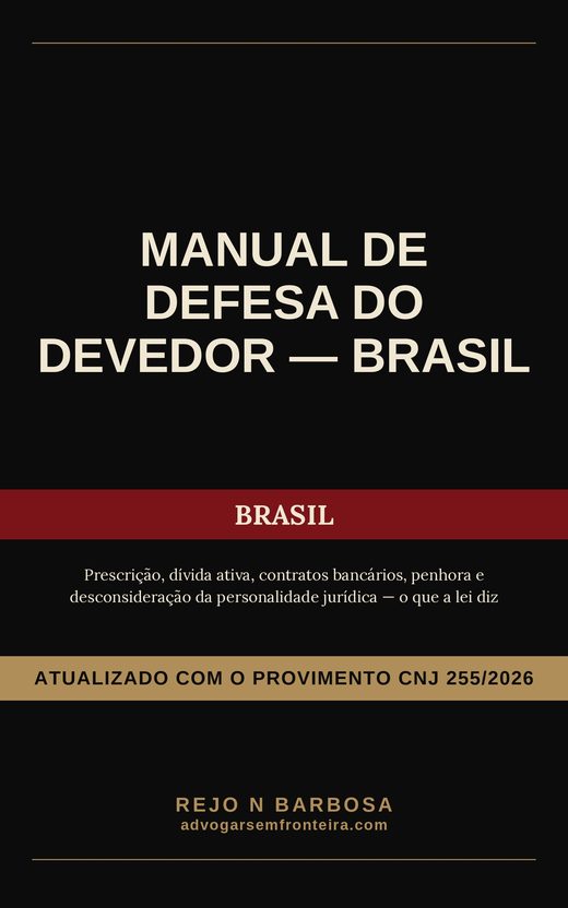Capa do livro Manual de Defesa do Devedor — Brasil